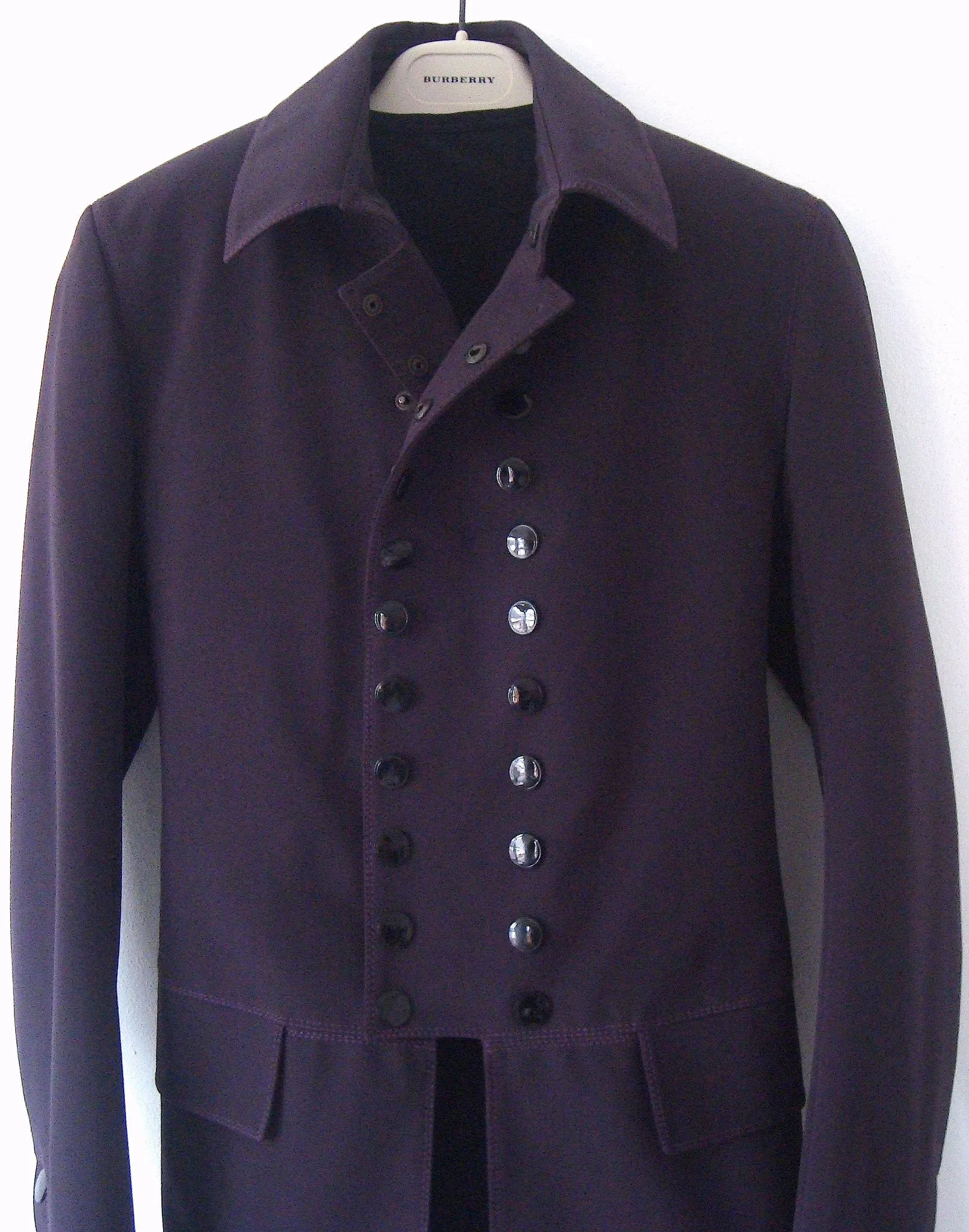 2008 Neoprene Peacoat with Snap Buttons