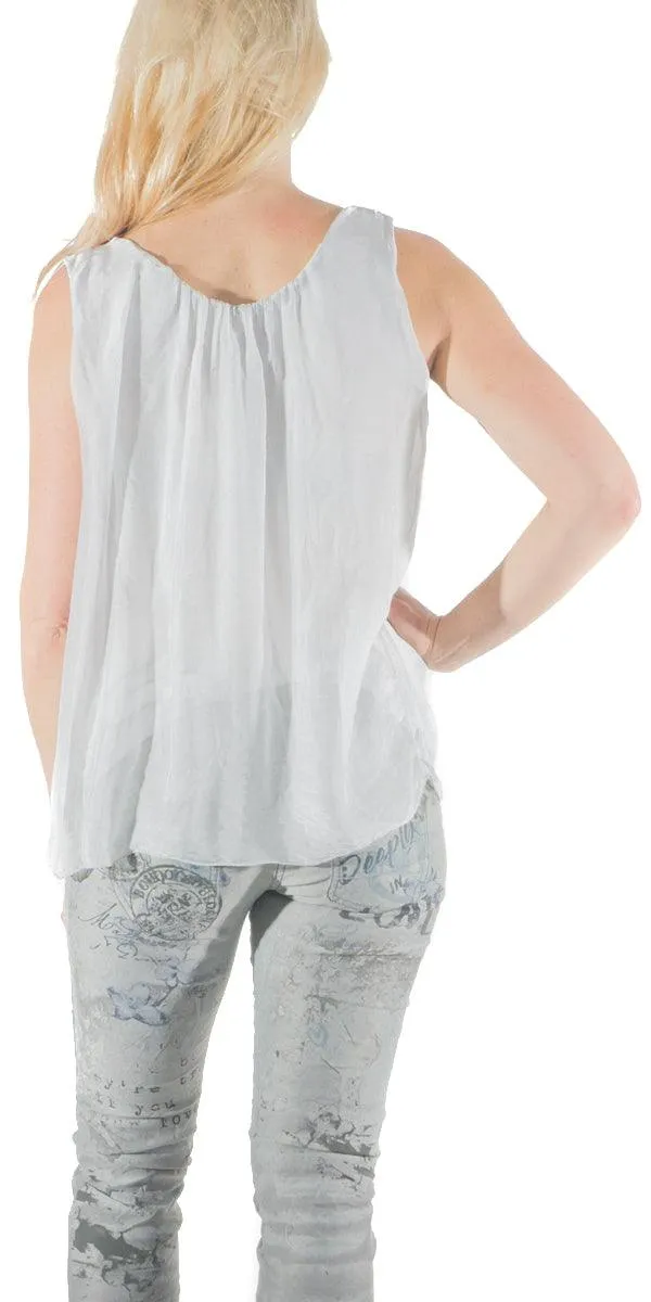 Aella Silk Tank