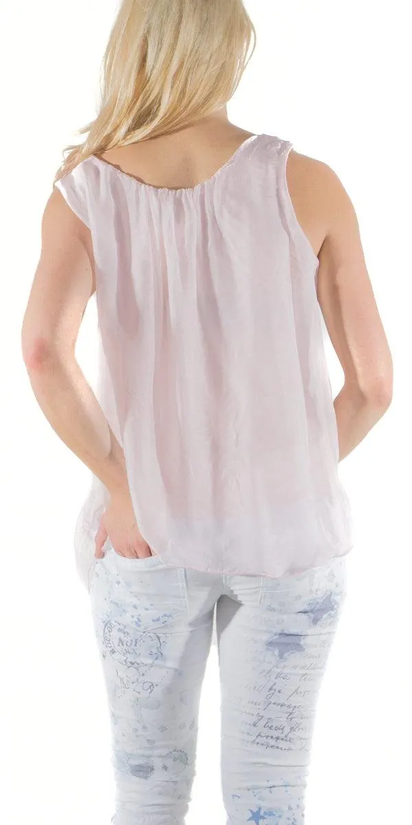 Aella Silk Tank