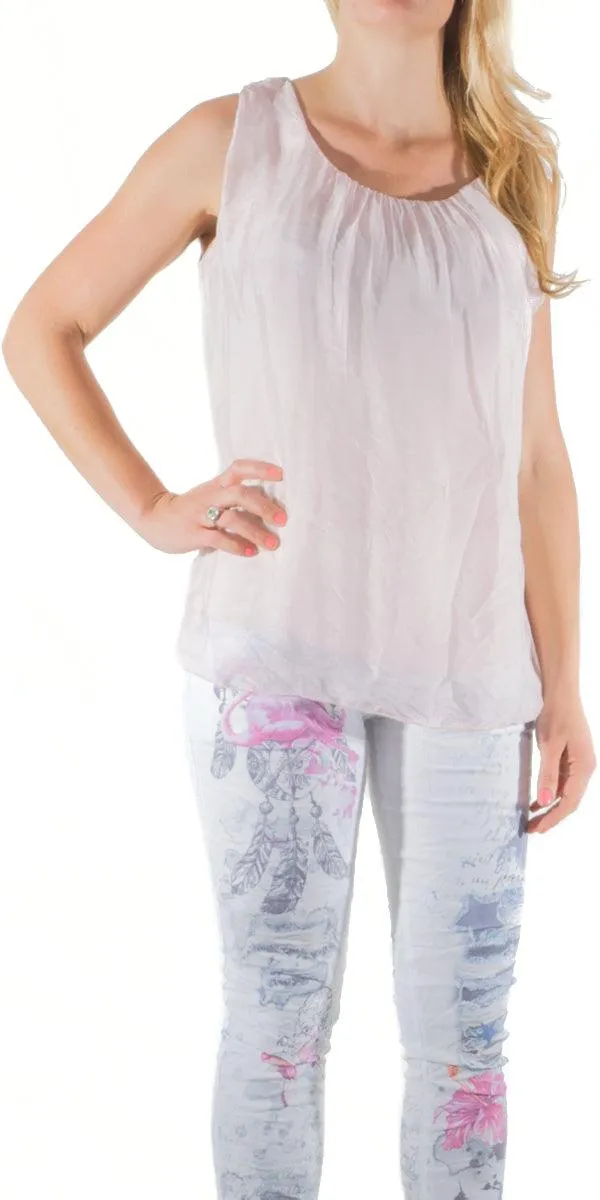 Aella Silk Tank