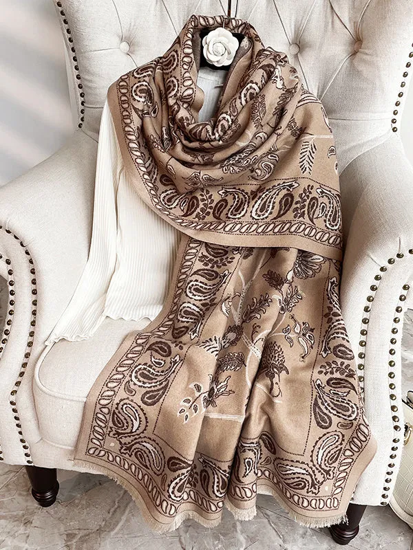 Animal Printed Keep Warm Shawl&Scarf