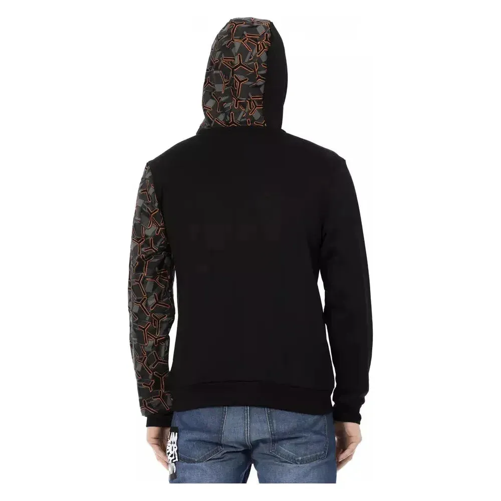 Automobili Lamborghini Black Cotton Men's Hoodie