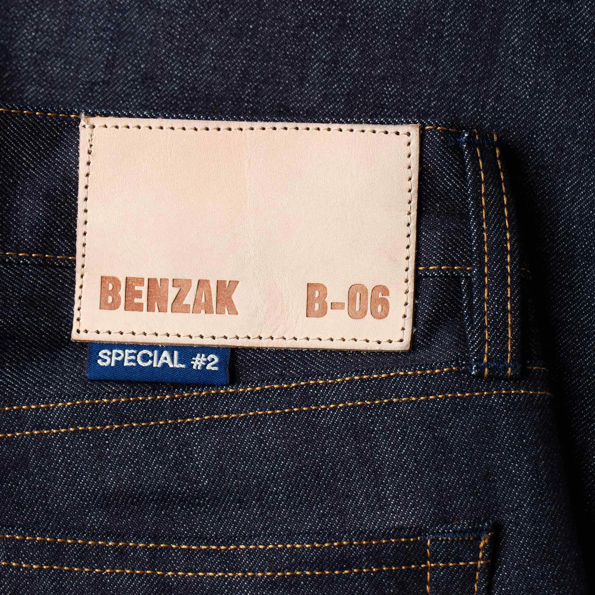 B-06 SLIM STRAIGHT special #2 15 oz. vintage indigo selvedge [AW24]