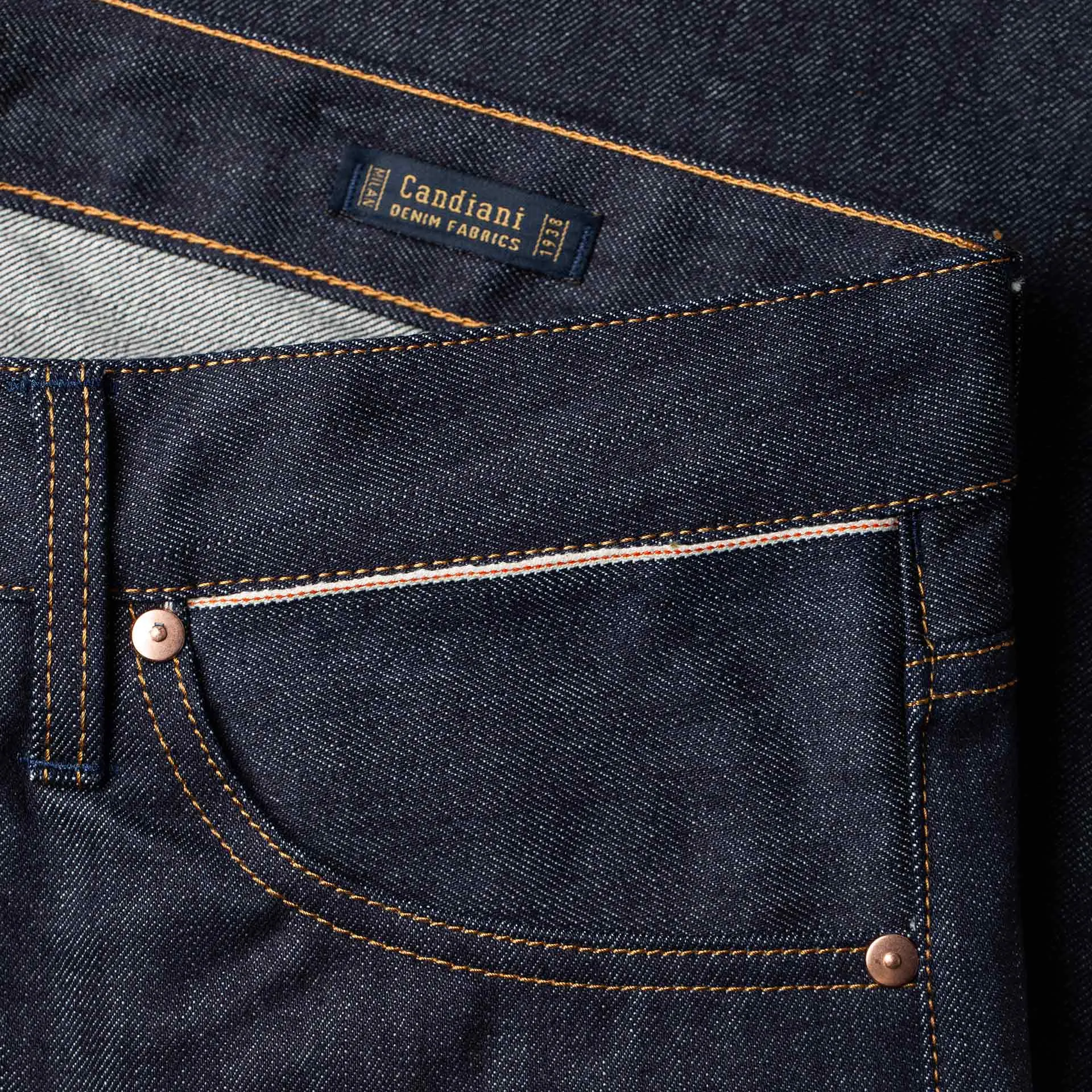 B-06 SLIM STRAIGHT special #2 15 oz. vintage indigo selvedge [AW24]