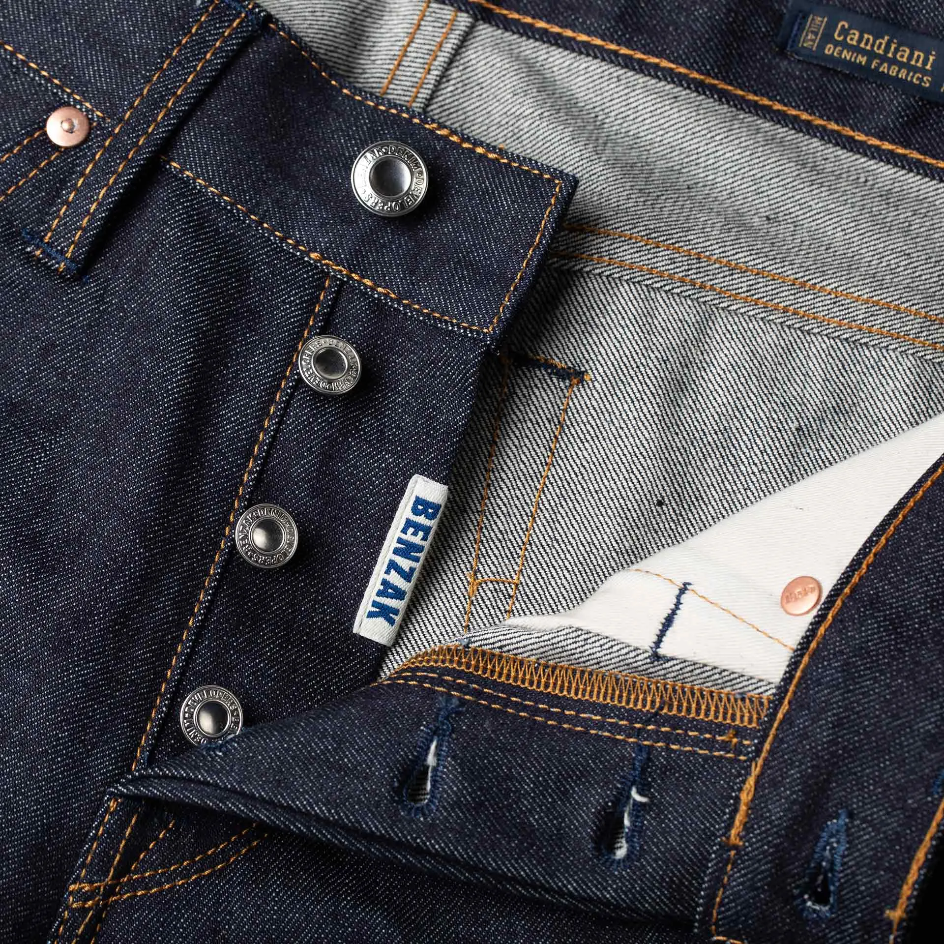 B-06 SLIM STRAIGHT special #2 15 oz. vintage indigo selvedge [AW24]