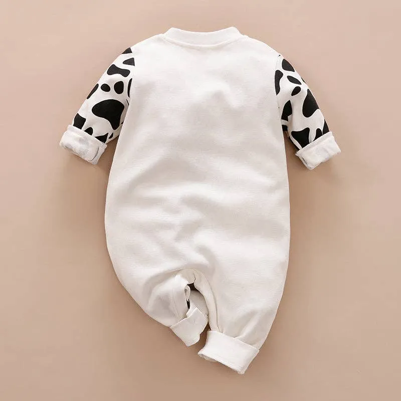 Baby Cow Print Jumpsuit