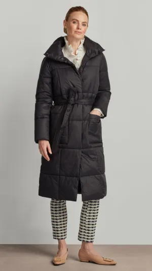 BELTED PILLOW COAT