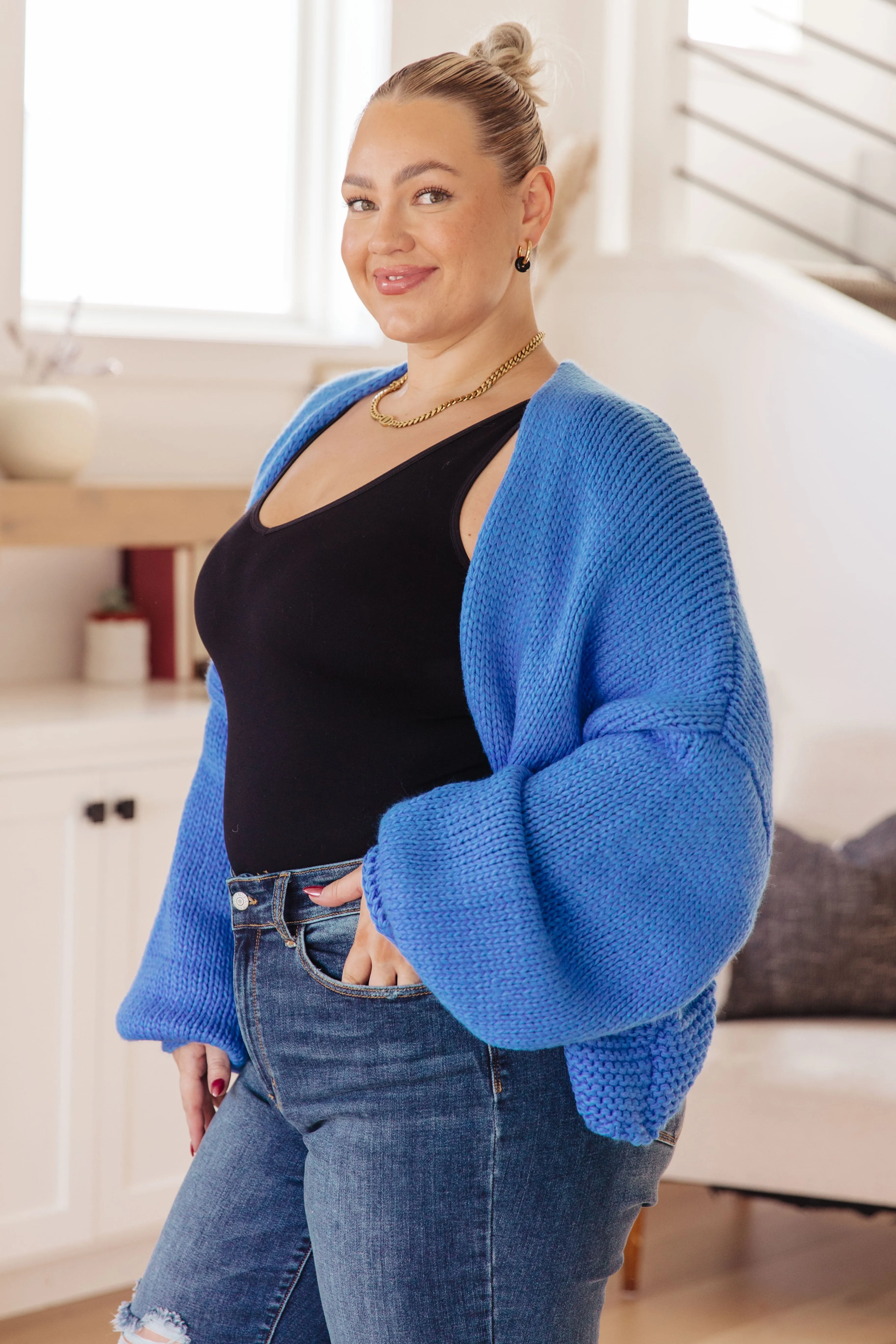 Blue Regards Cardigan