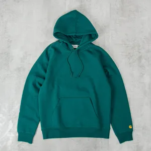 Carhartt WIP Hooded Chase Sweatshirt - Chervil