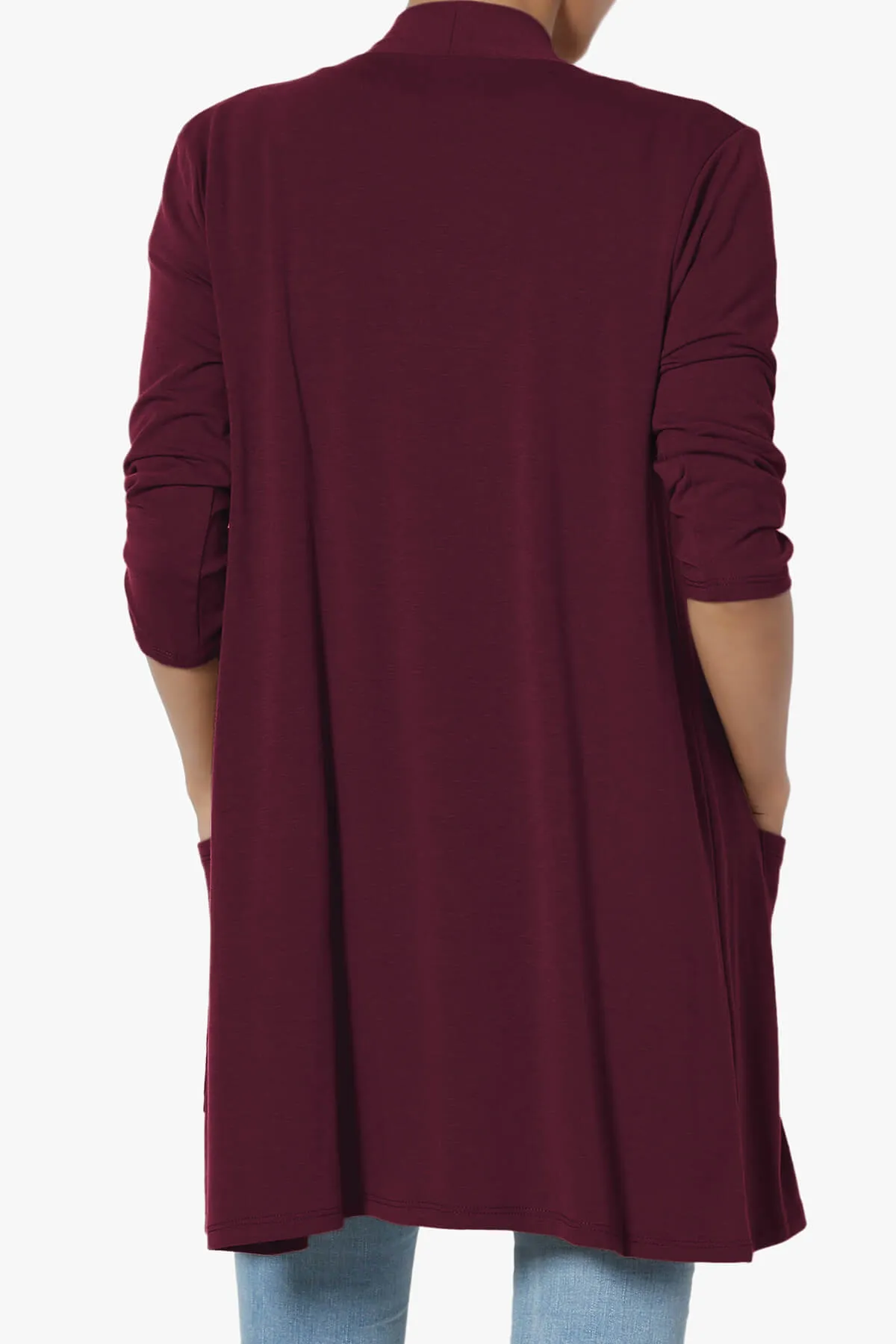 Daday Slouchy Pocket 3/4 Sleeve Cardigan