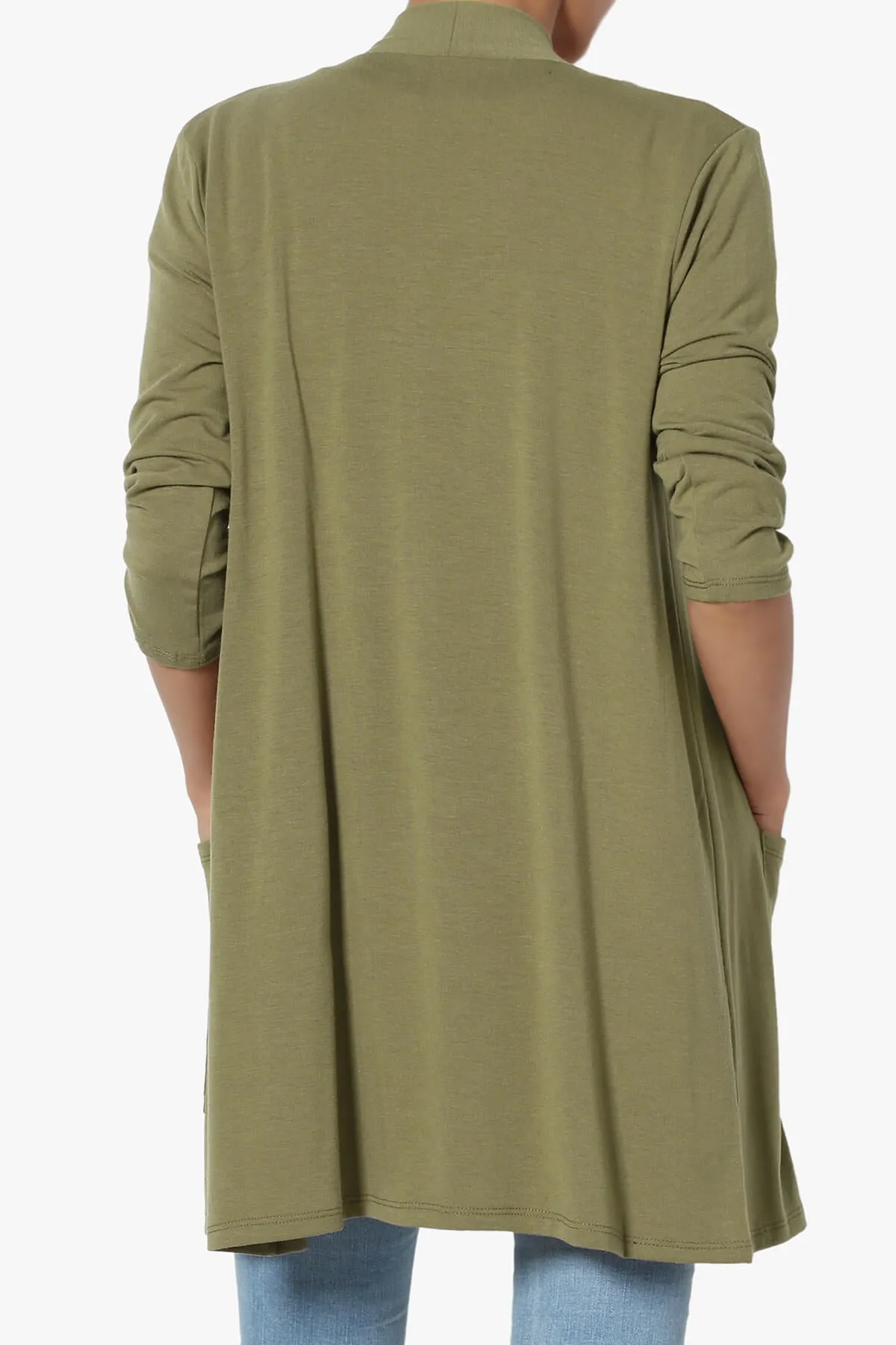 Daday Slouchy Pocket 3/4 Sleeve Cardigan