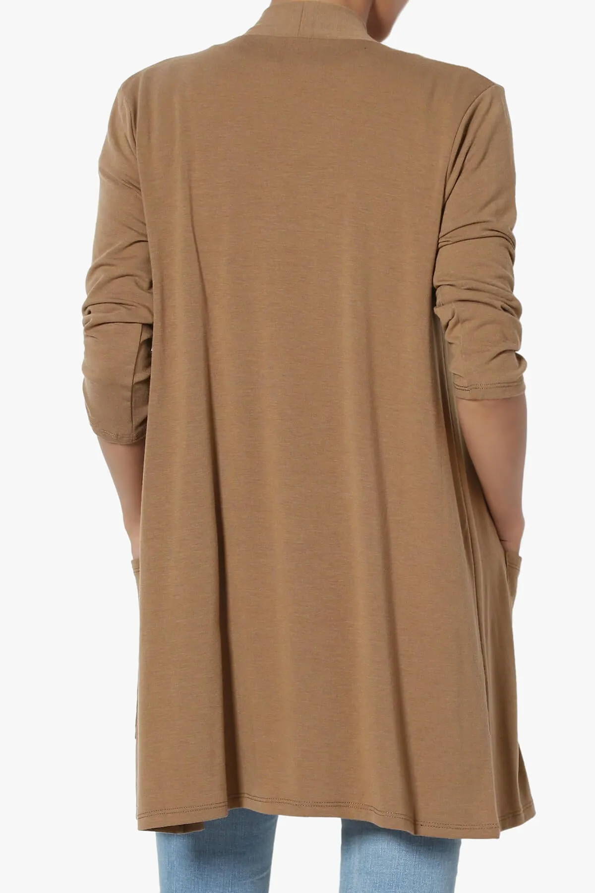 Daday Slouchy Pocket 3/4 Sleeve Cardigan