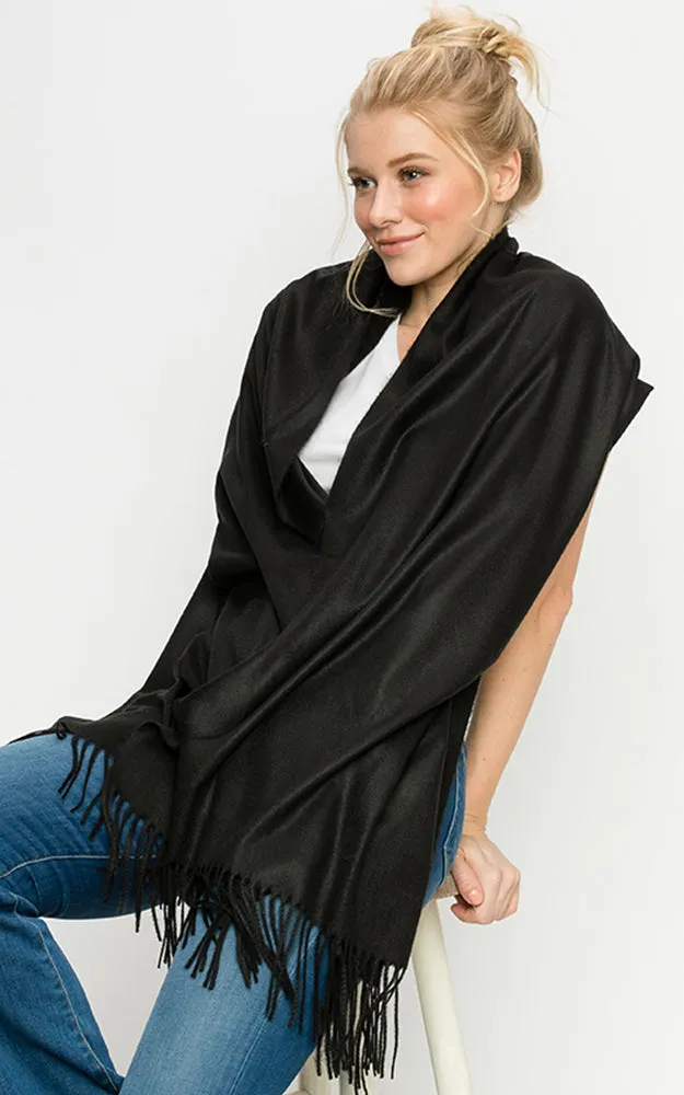 DBS002 Ultra Soft Thick Cashmere Shawl Scarf