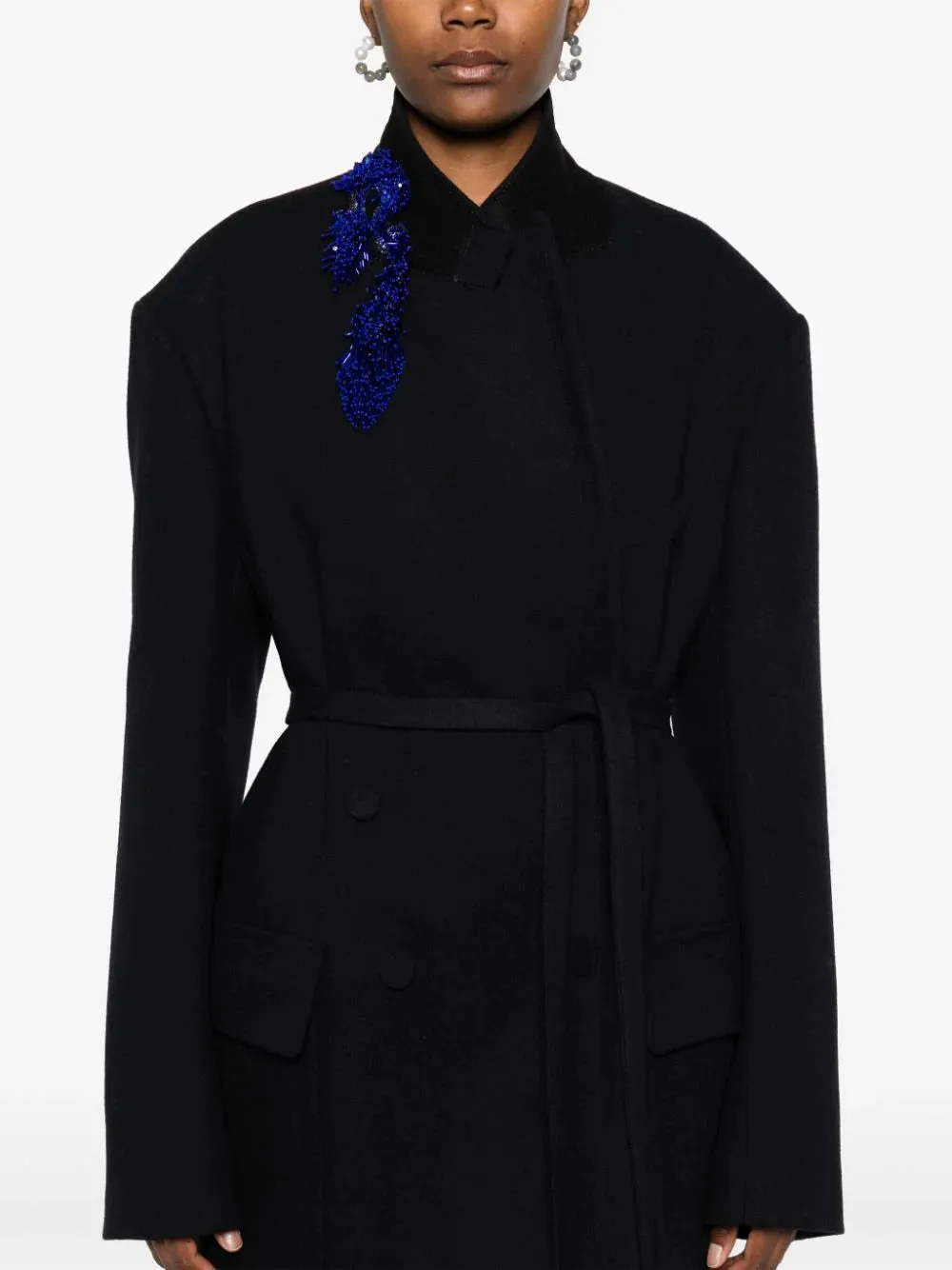 Womens Embroidered Bless Jacket by Dries Van Noten - Luxe Edition