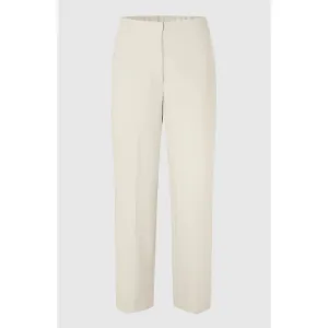 Evie Classic Pants Cream/French Oak