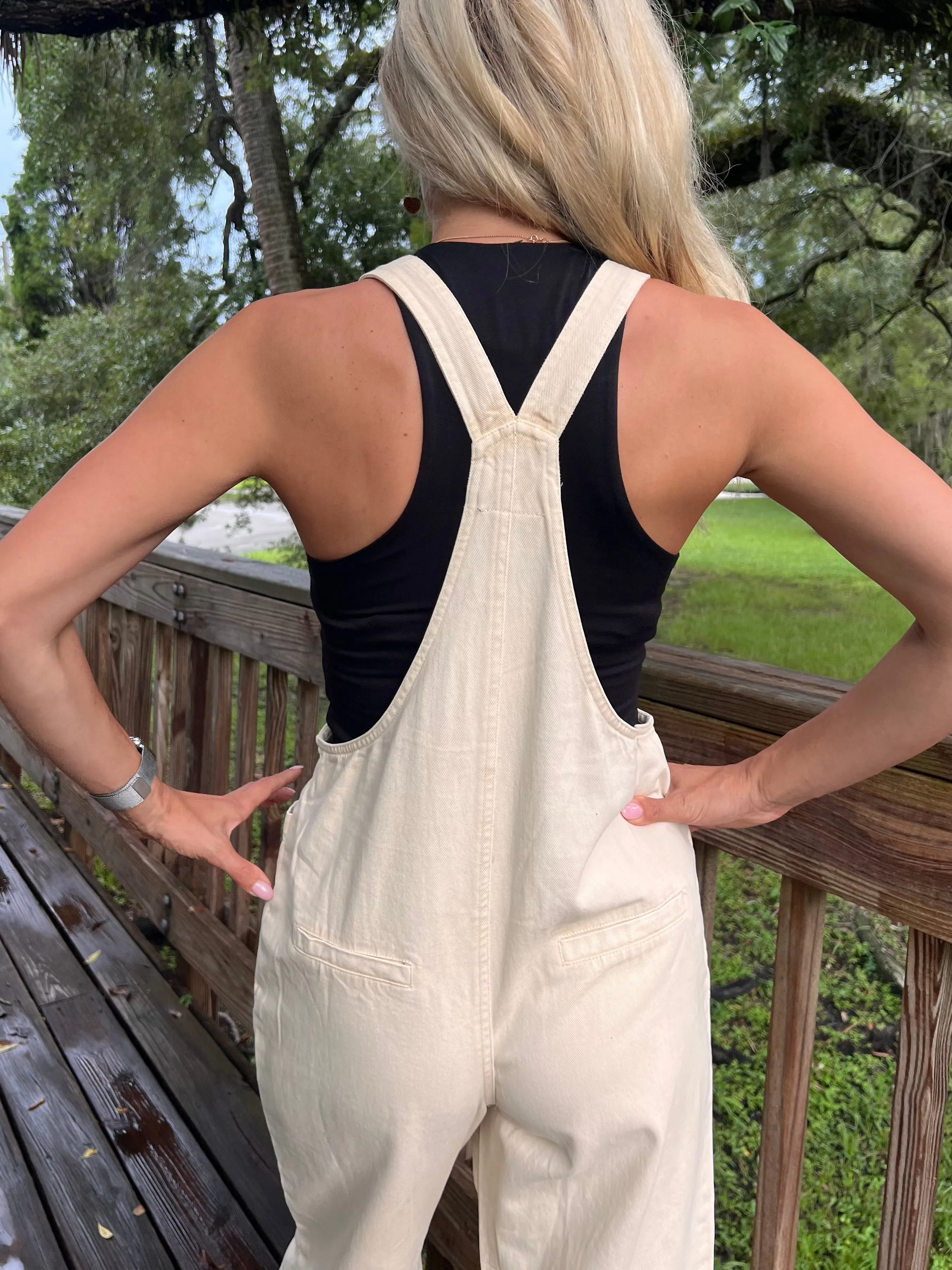 HARLEY JUMPSUIT IN OATMEAL