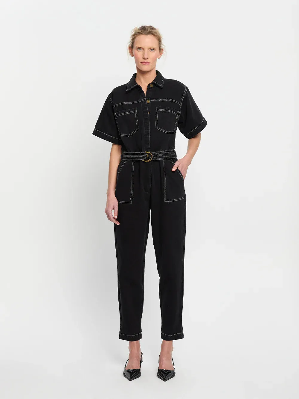 Kivari Brae Boilersuit - Black