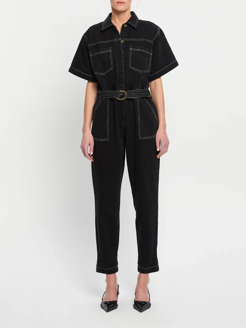 Kivari Brae Boilersuit - Black