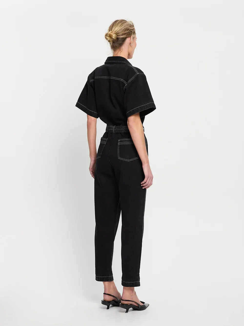 Kivari Brae Boilersuit - Black