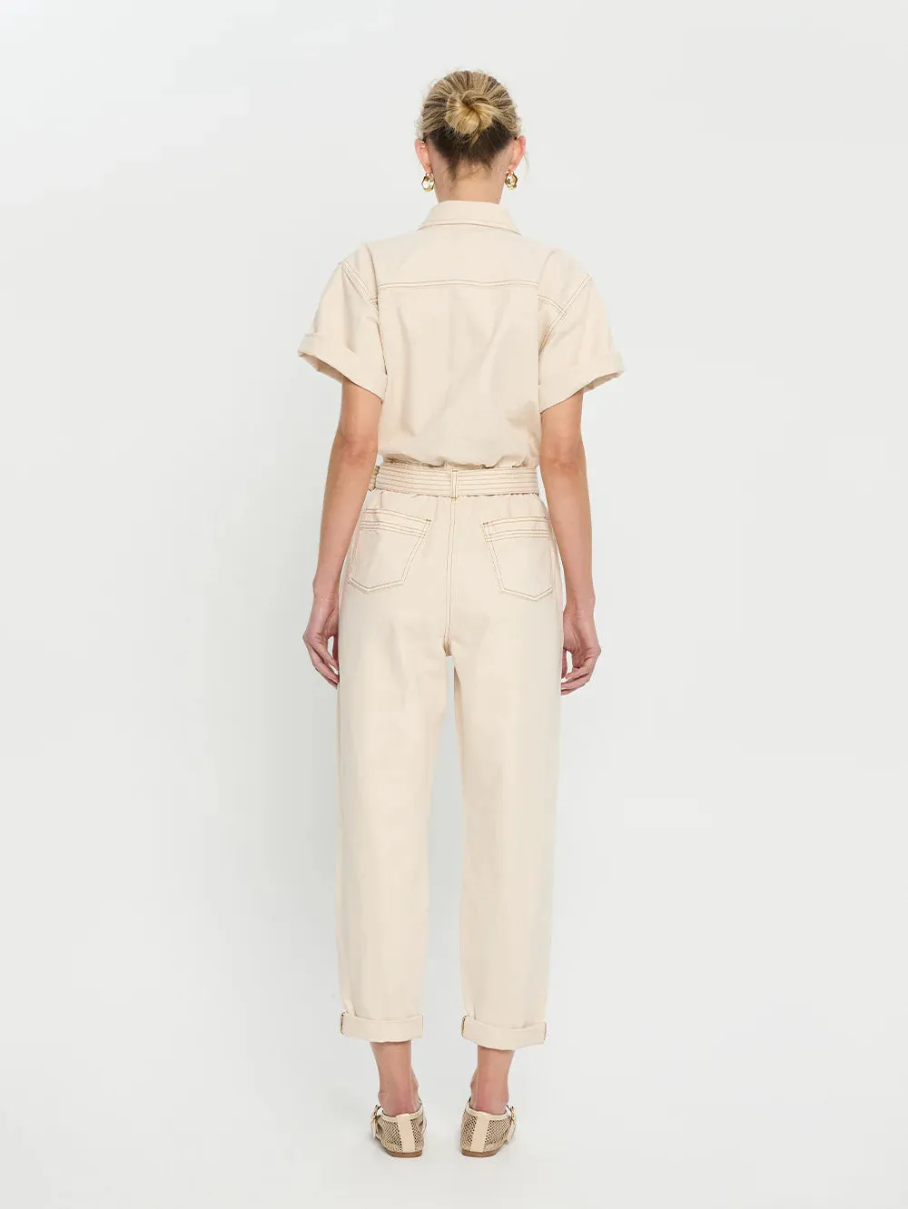 Kivari Brae Boilersuit - Bone