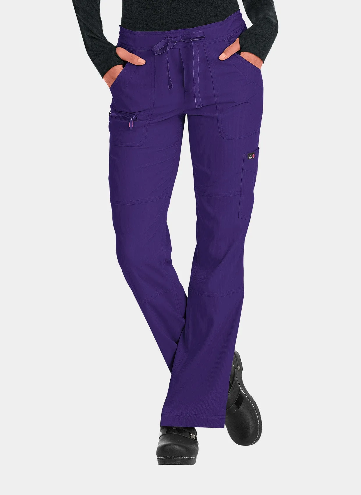 Koi Lite Peace Scrub Trousers - Grape