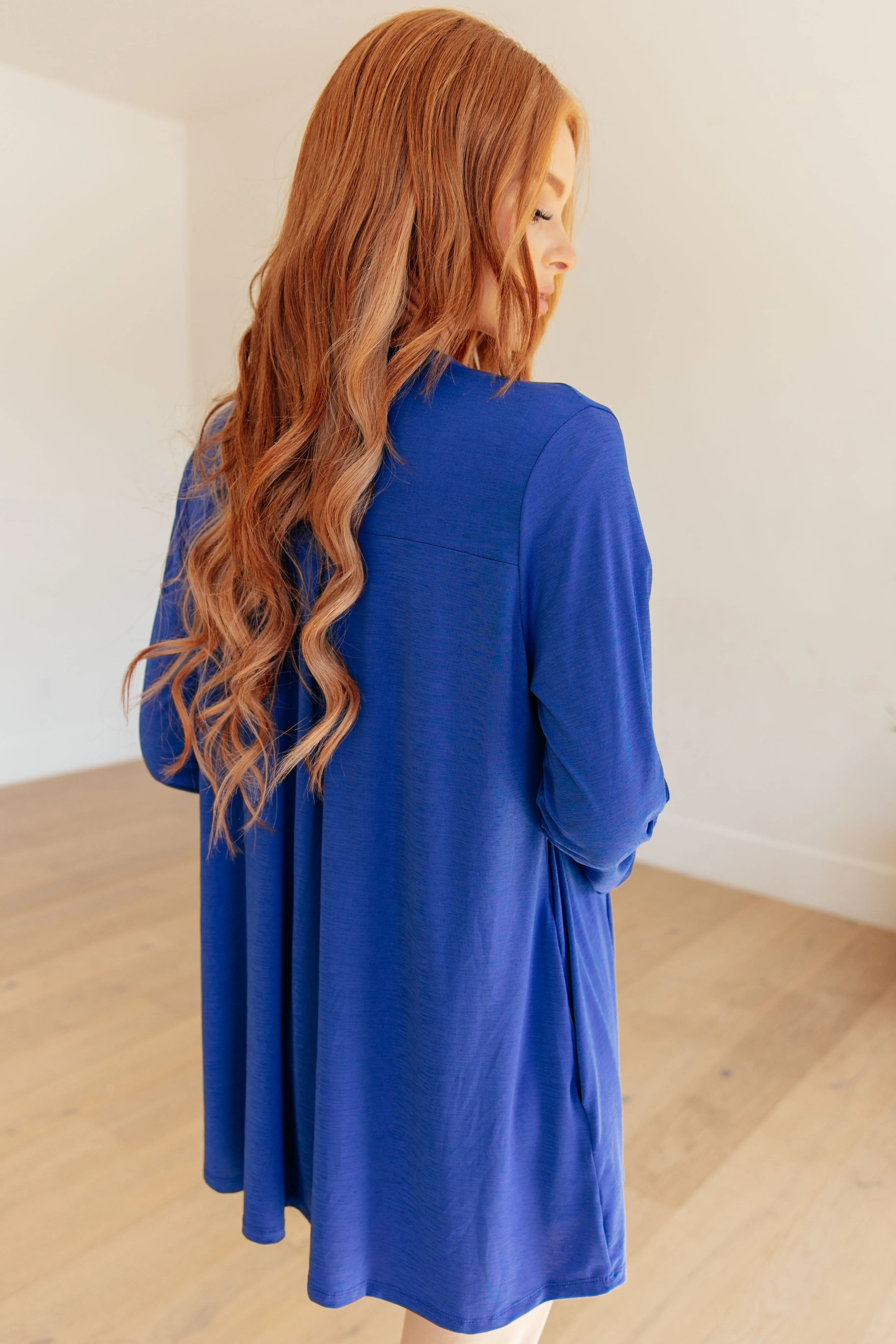 Lizzy Cardigan in Royal Blue