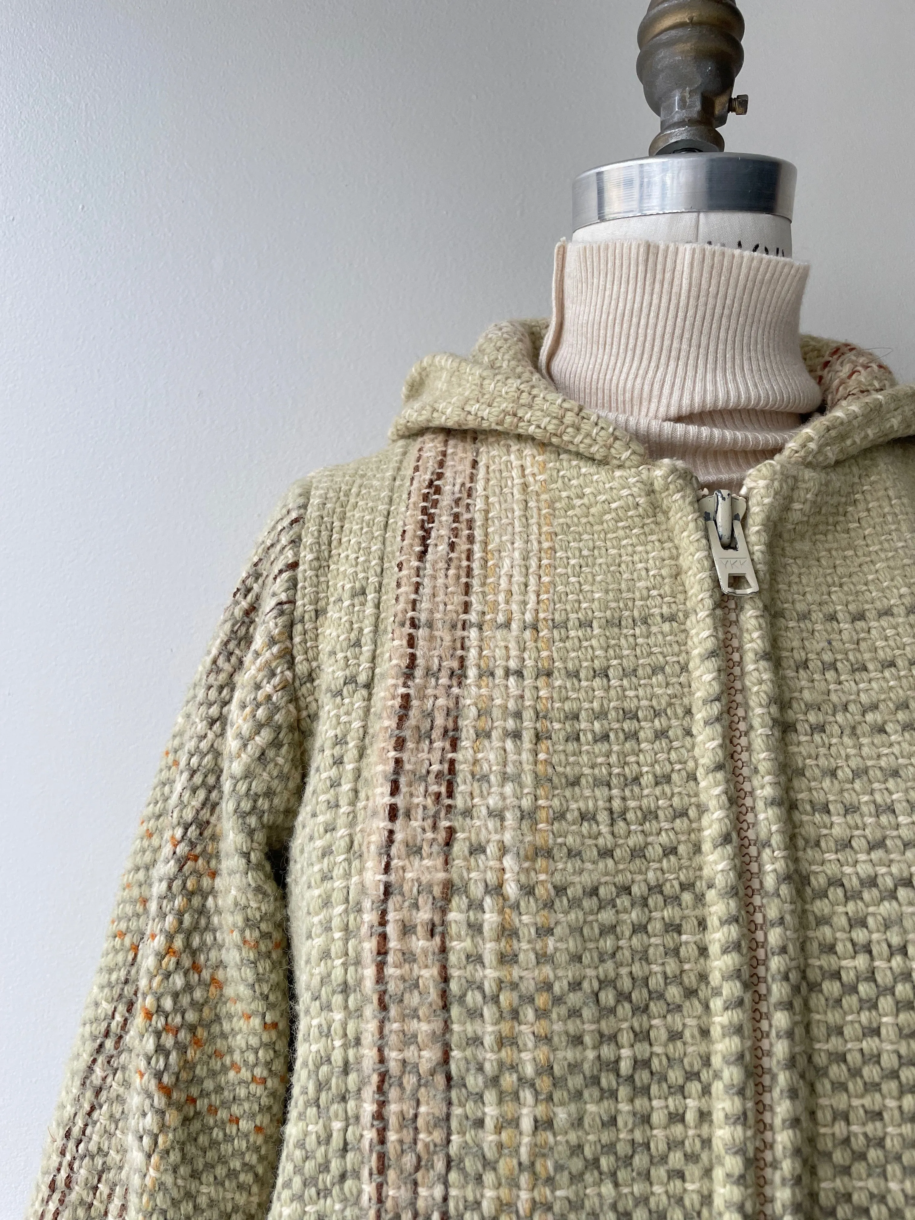 Martine Gruber Woven Wool Coat