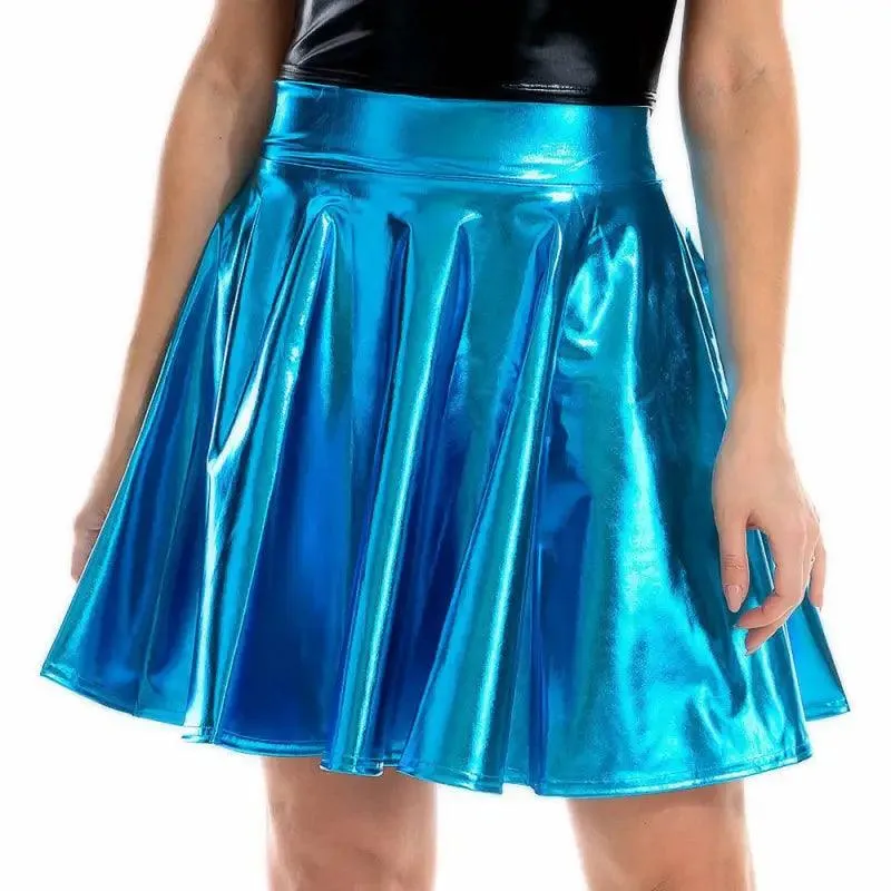 Night Club Stage Performance Pleated Skirt