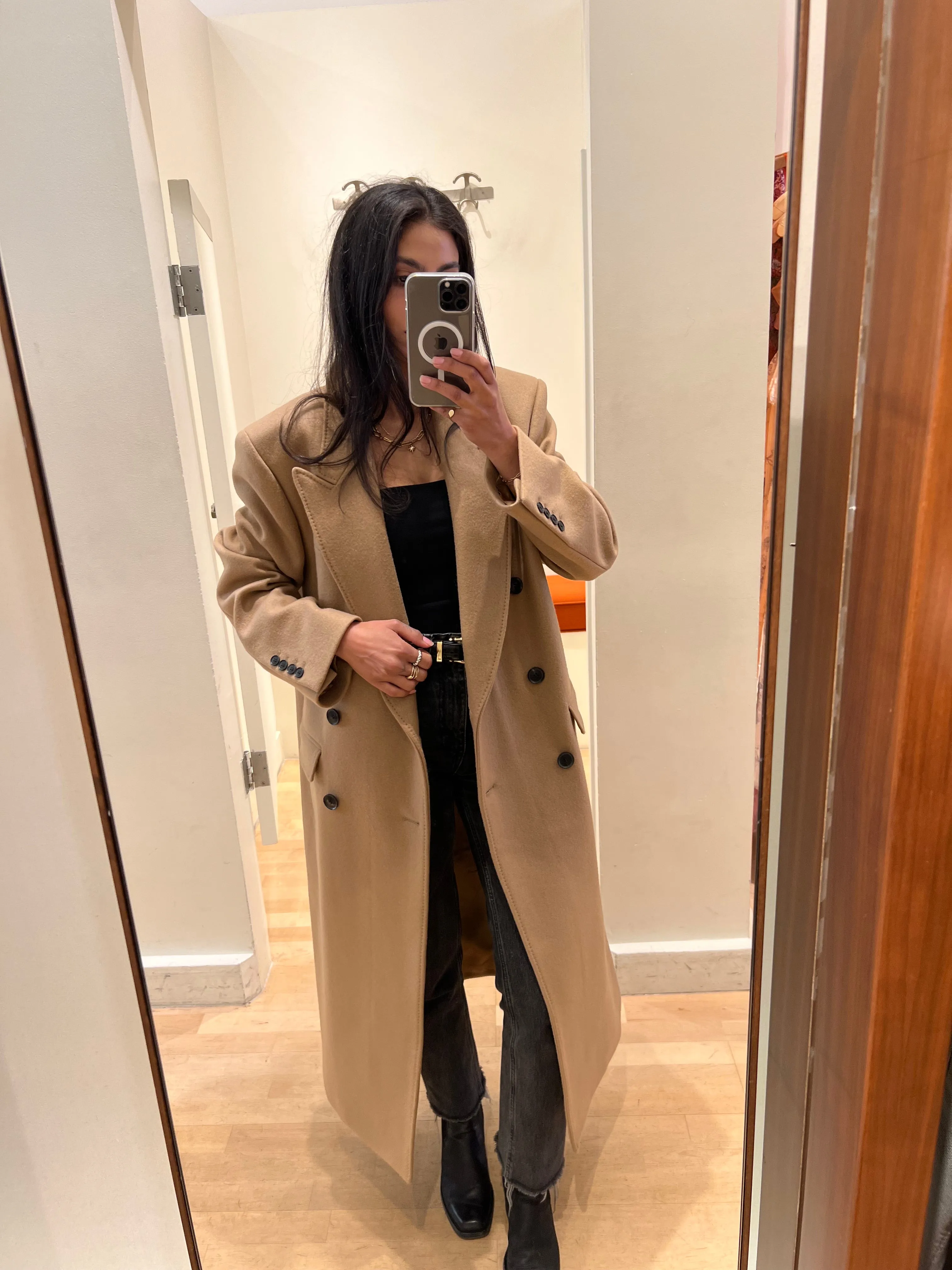 Nili Lotan - Edmont Coat in Camel