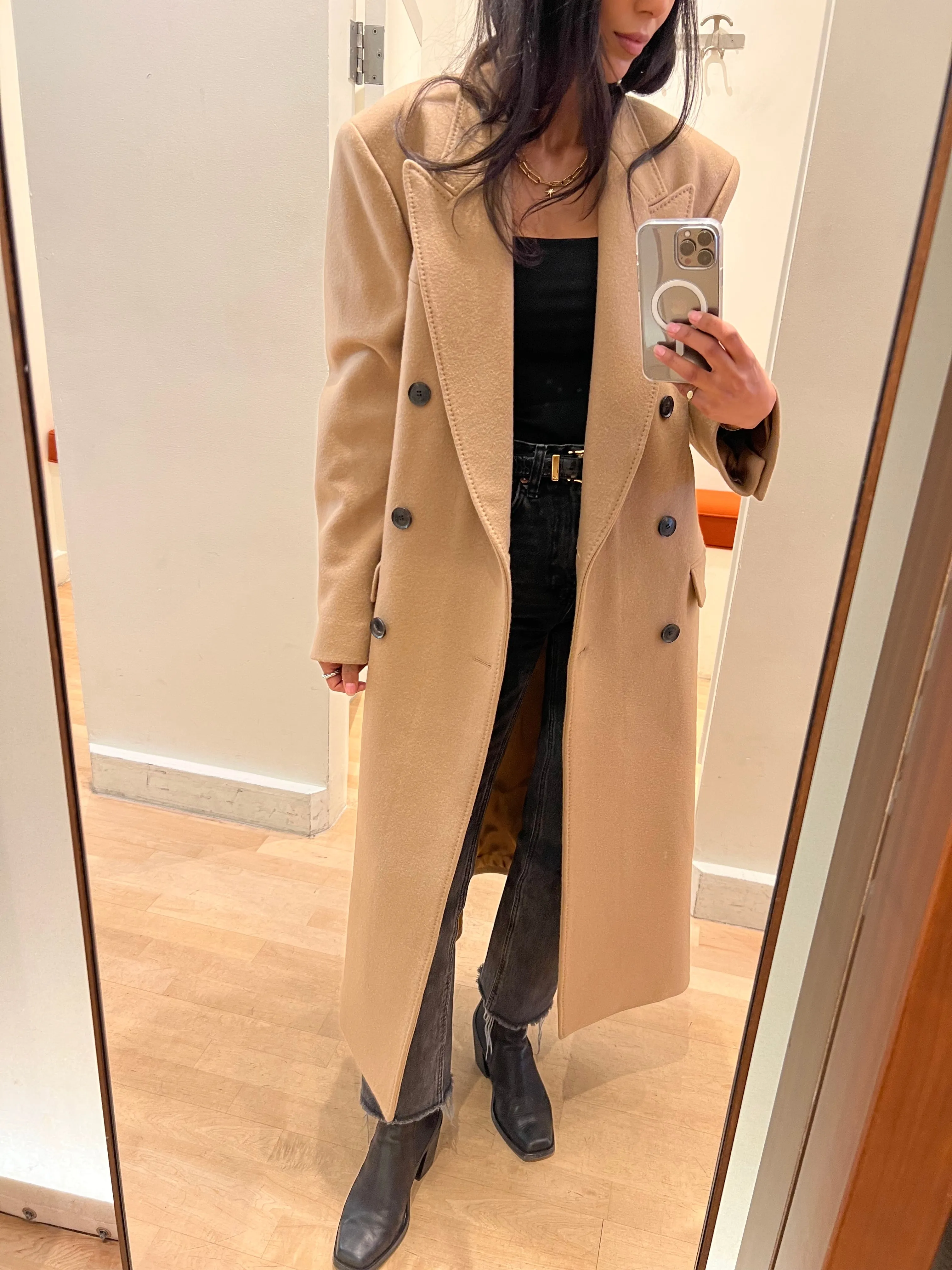 Nili Lotan - Edmont Coat in Camel