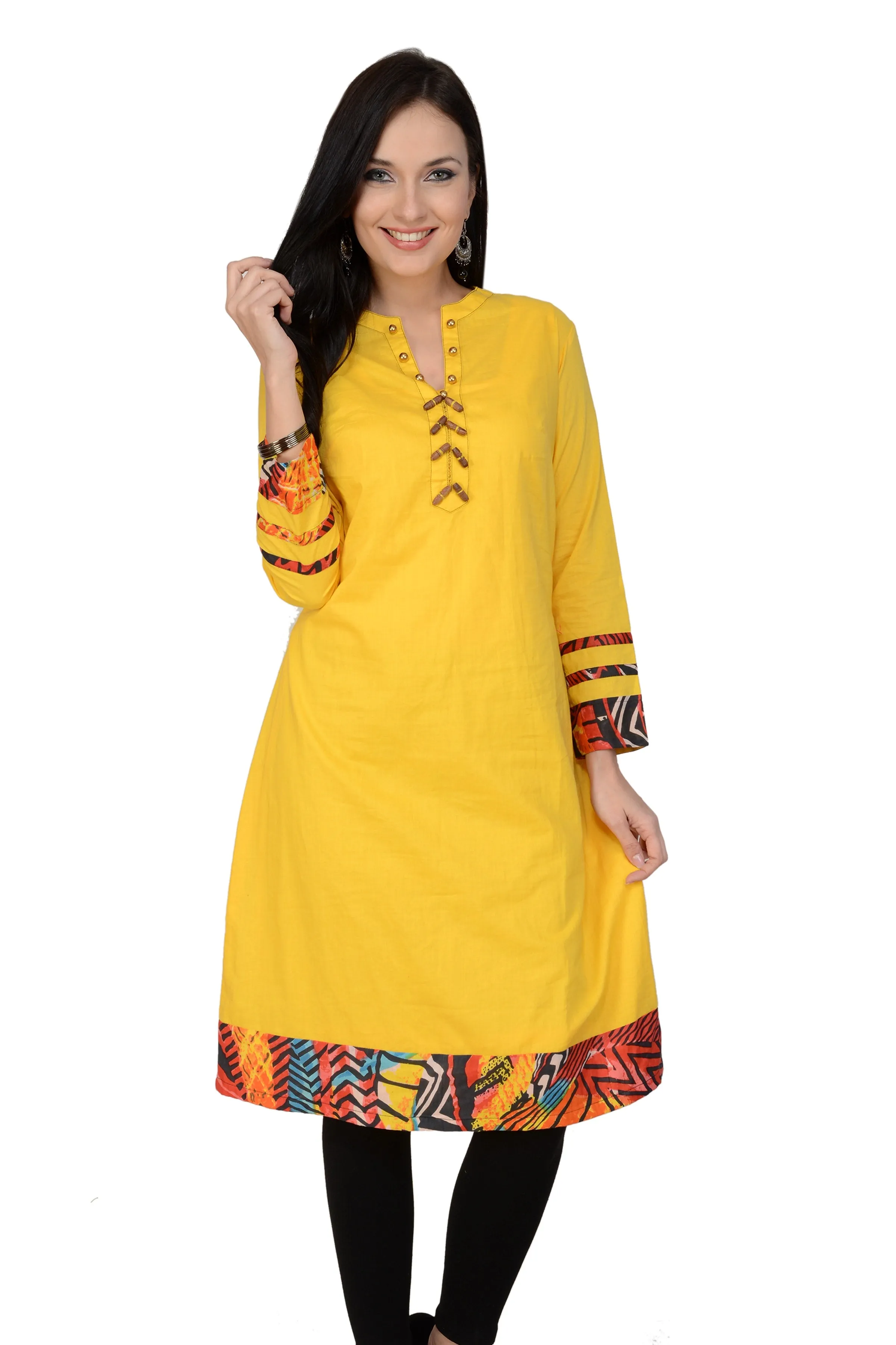 Pannkh Casual Full Sleeve Printed Women's Kurti