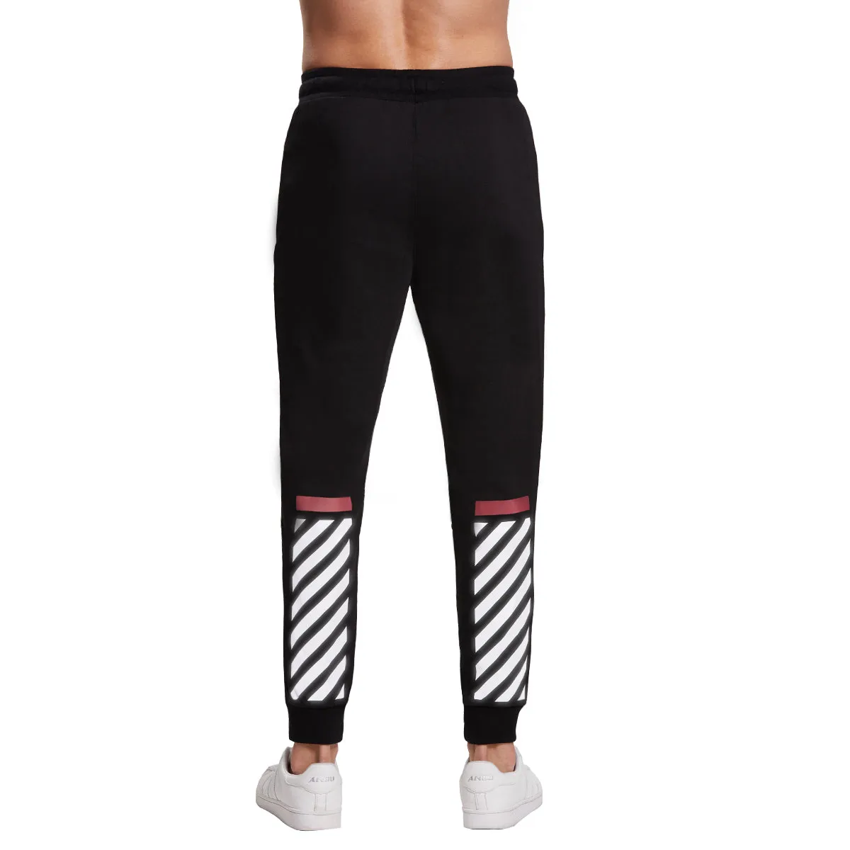 Reflective Print Slim Joggers