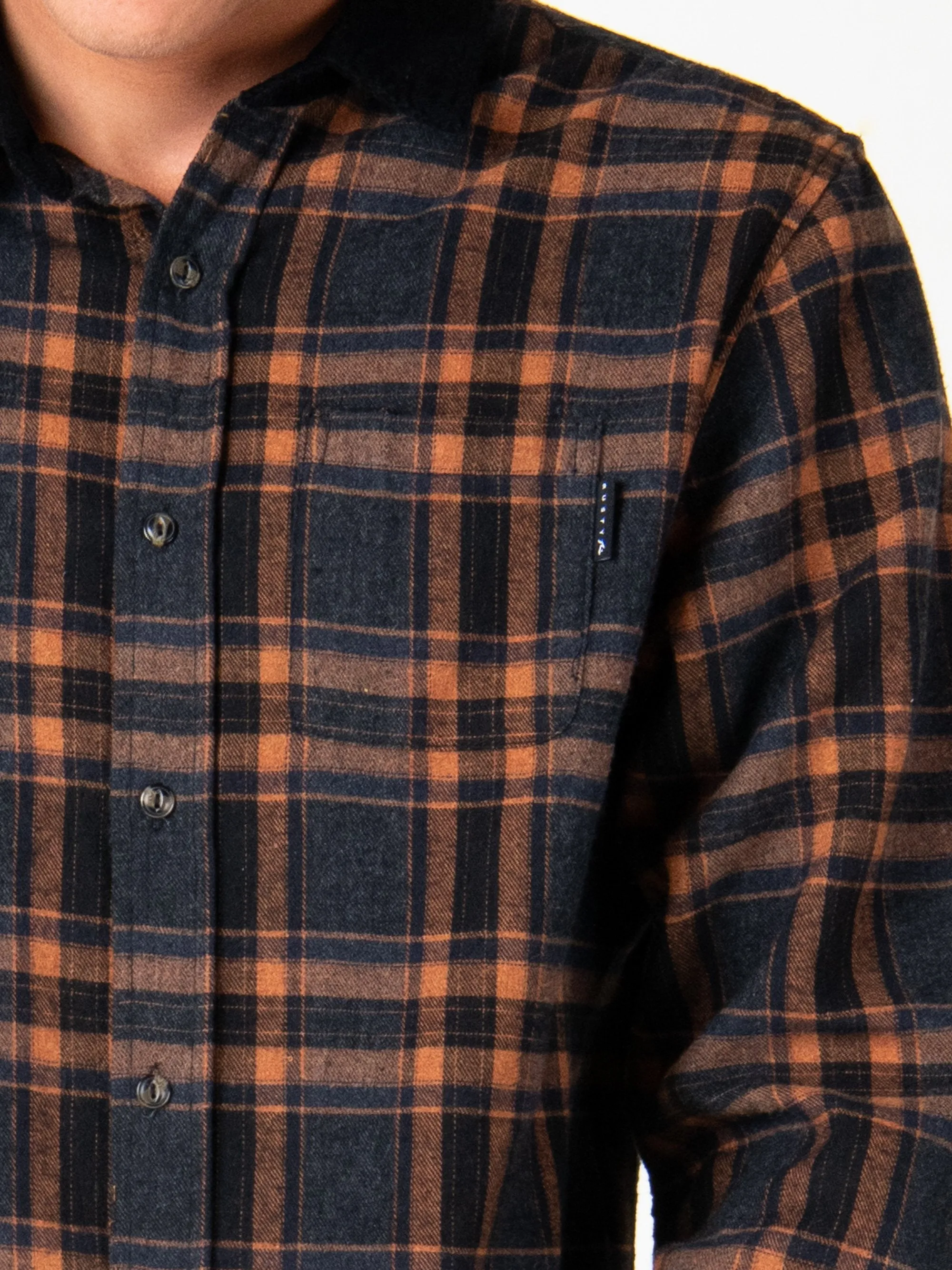 Seattle Sound Long Sleeve Shirt - Camel