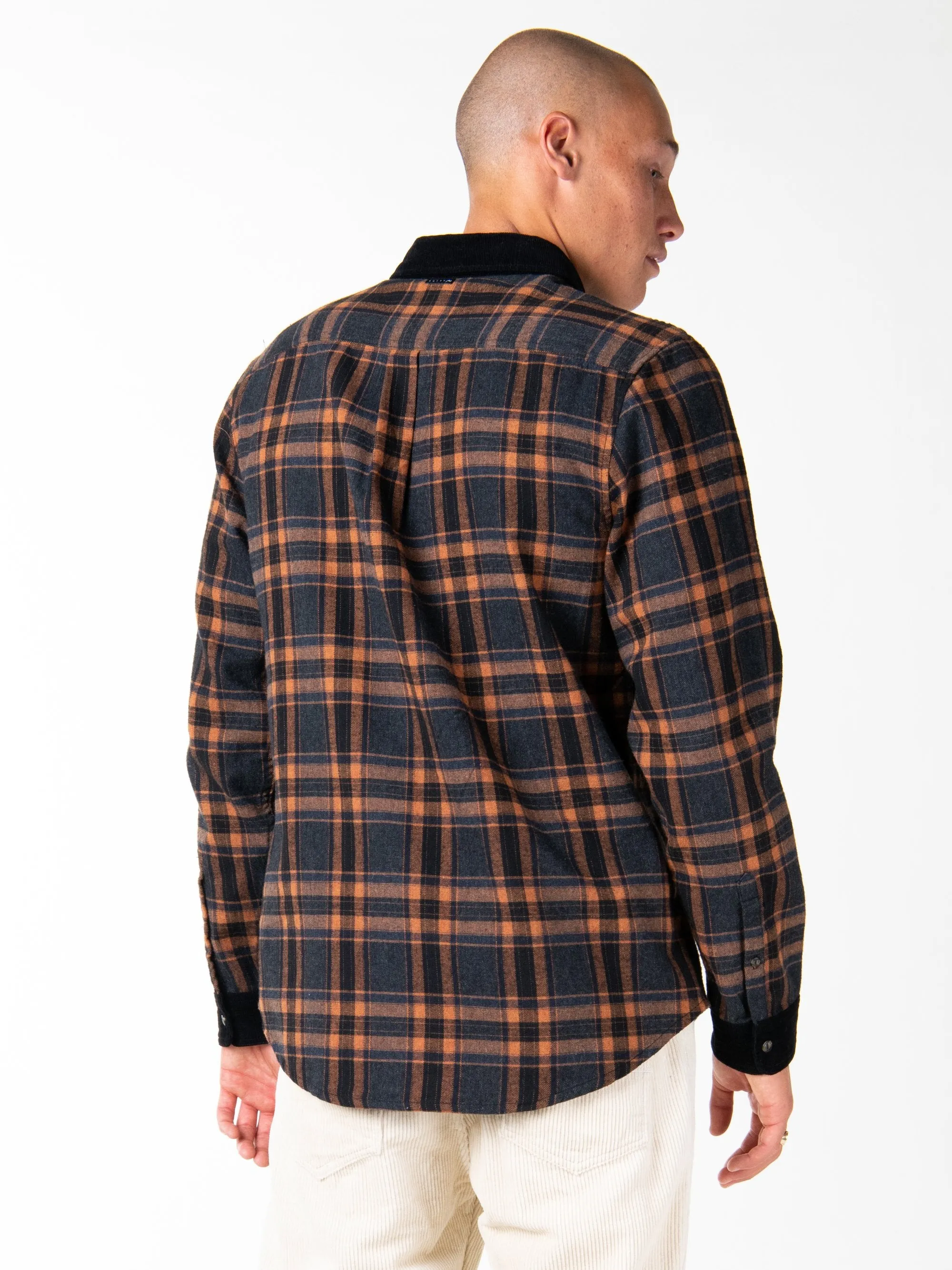 Seattle Sound Long Sleeve Shirt - Camel