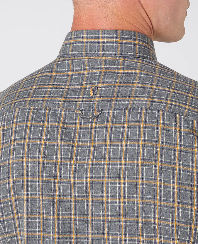 Slim Fit Cotton Checked Shirt