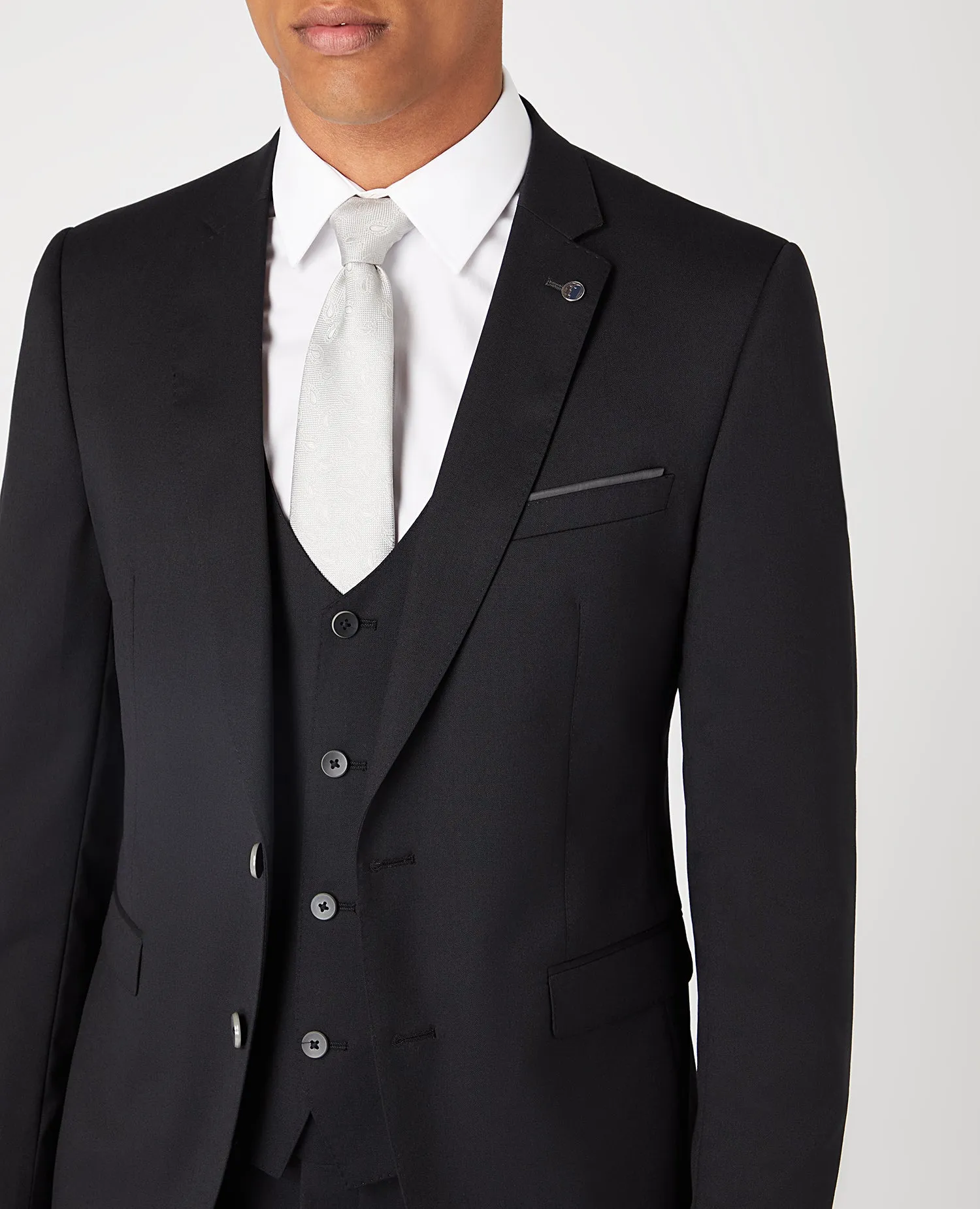 Slim Fit Wool-Rich Mix and Match Suit Jacket