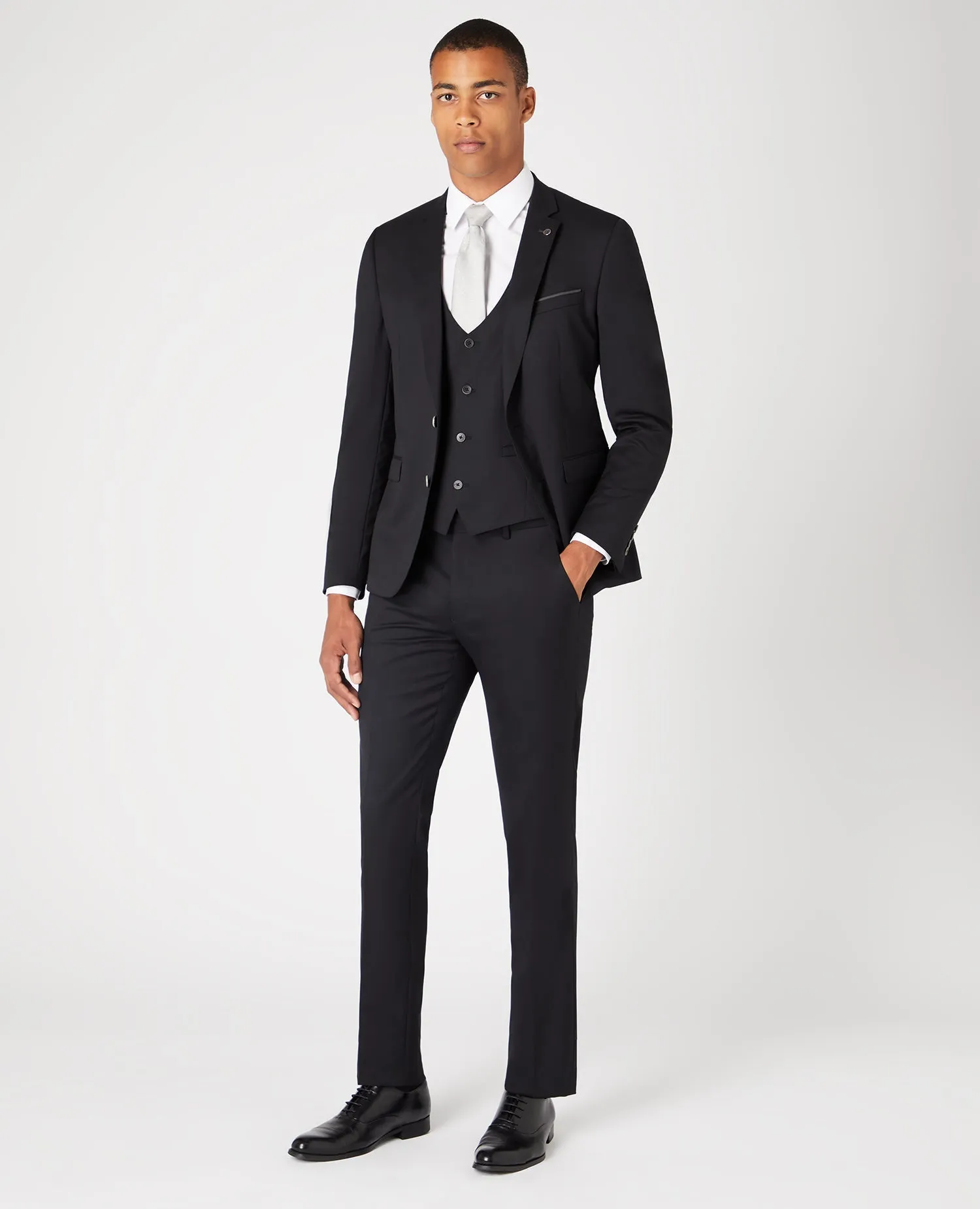 Slim Fit Wool-Rich Mix and Match Suit