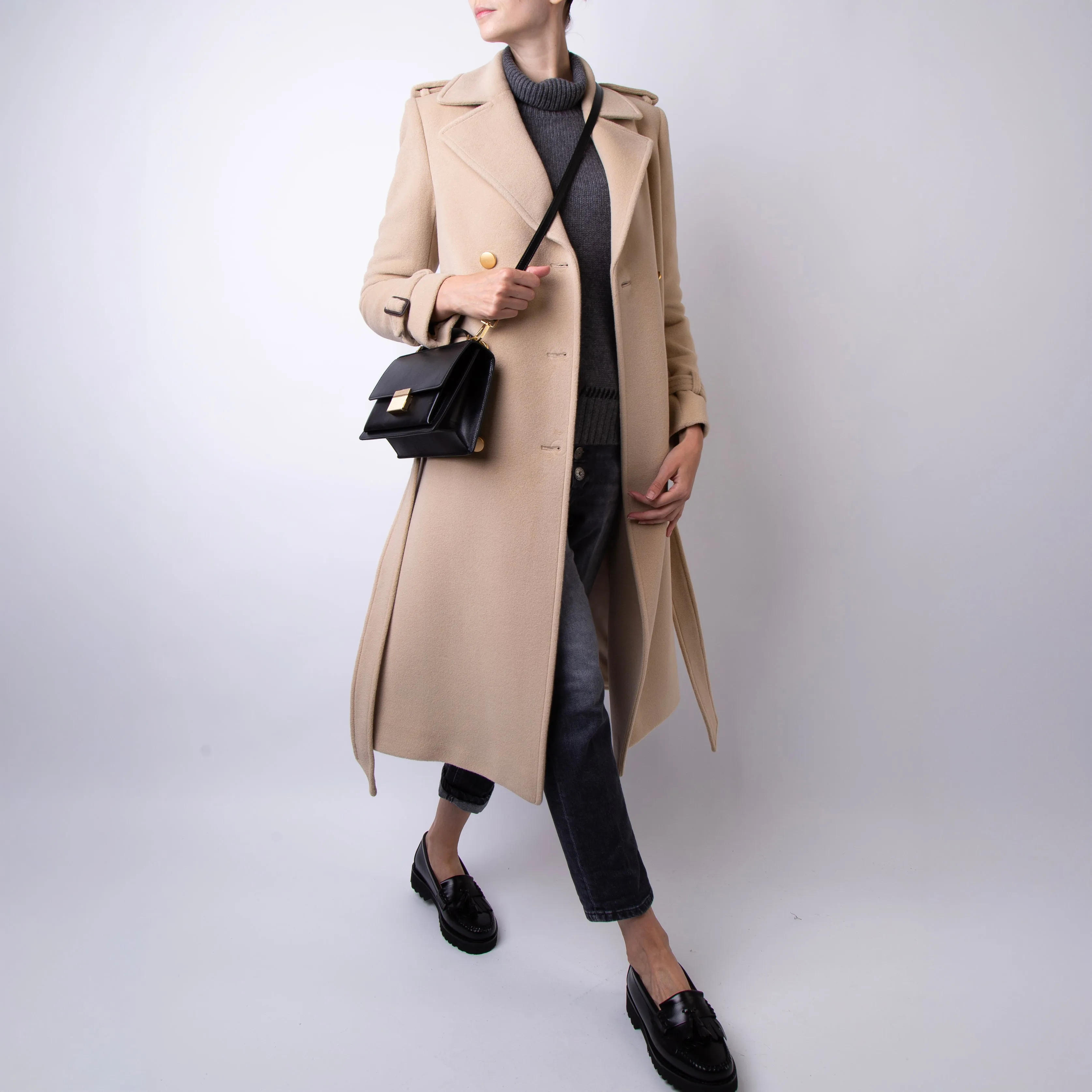 TAGLIATORE COAT LUANNE-D70015 A1345 IVORY