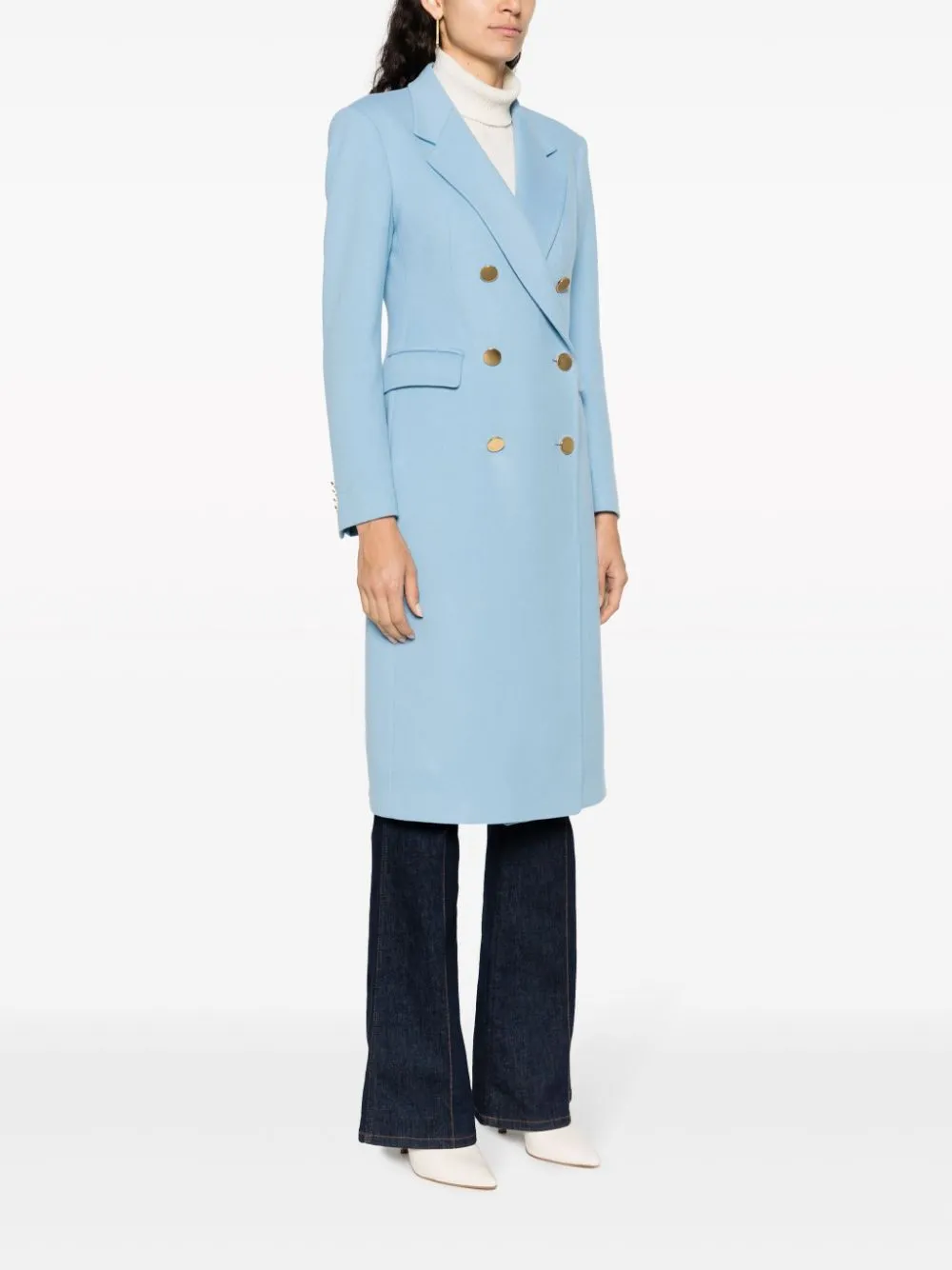 Tagliatore Coats Clear Blue